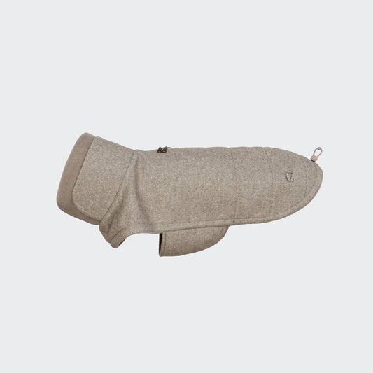 CLOUD7 Brooklyn - koiran talvitakki, tweed beige
