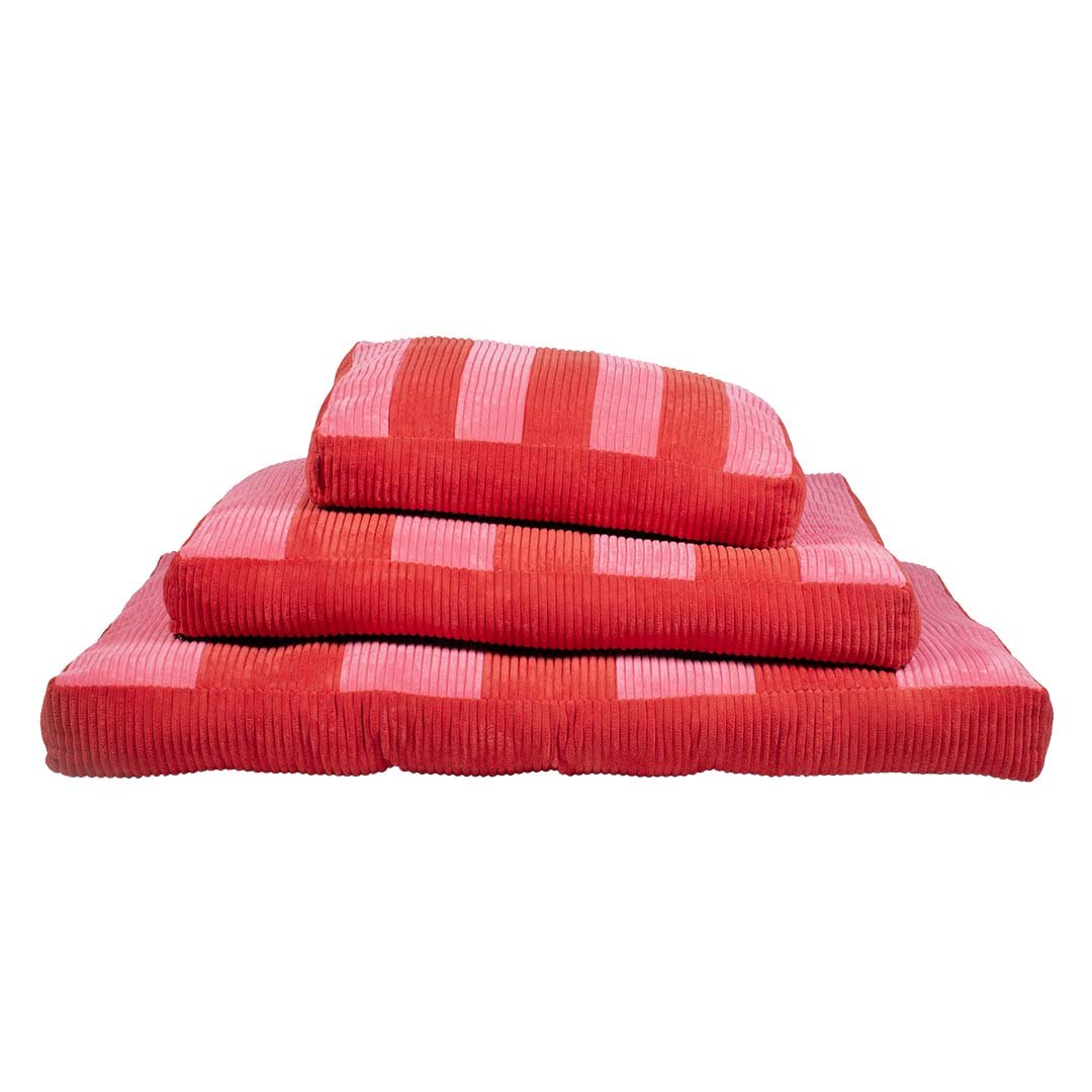 Coockoo Cozy Stripe - peti, punainen