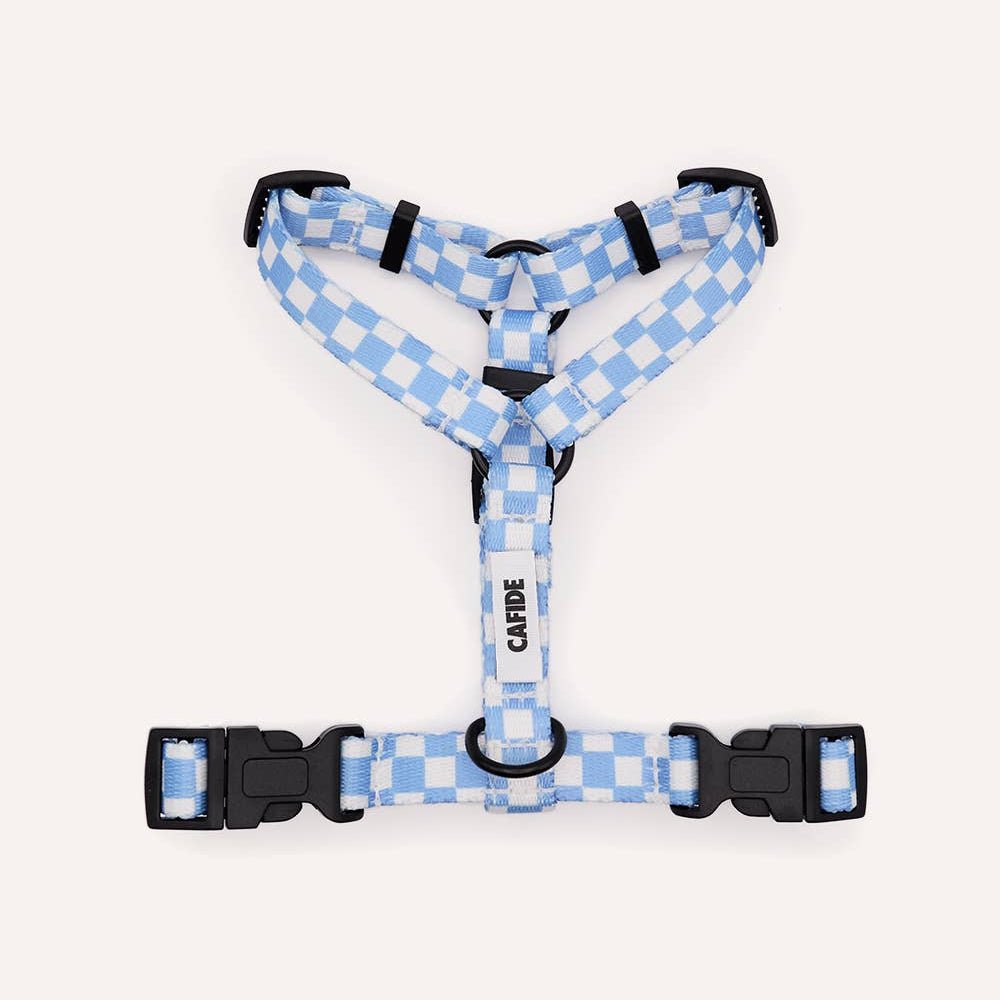 CAFIDE Juno - kierrätetty PET valjaat, Vichy Blue