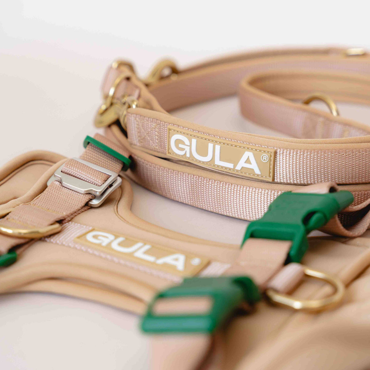 GULA DOG CARE Koiran talutin, beige