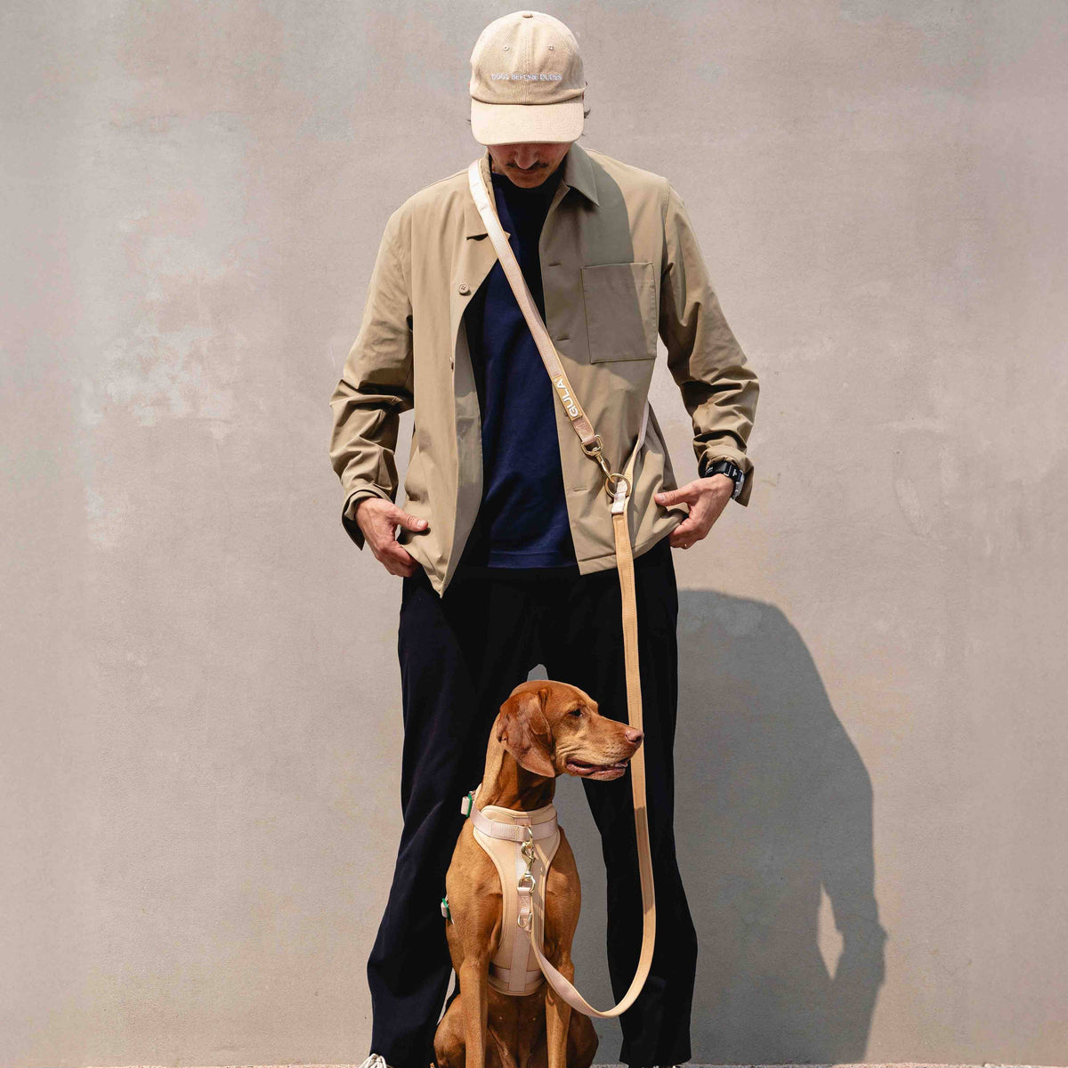 GULA DOG CARE Koiran talutin, beige
