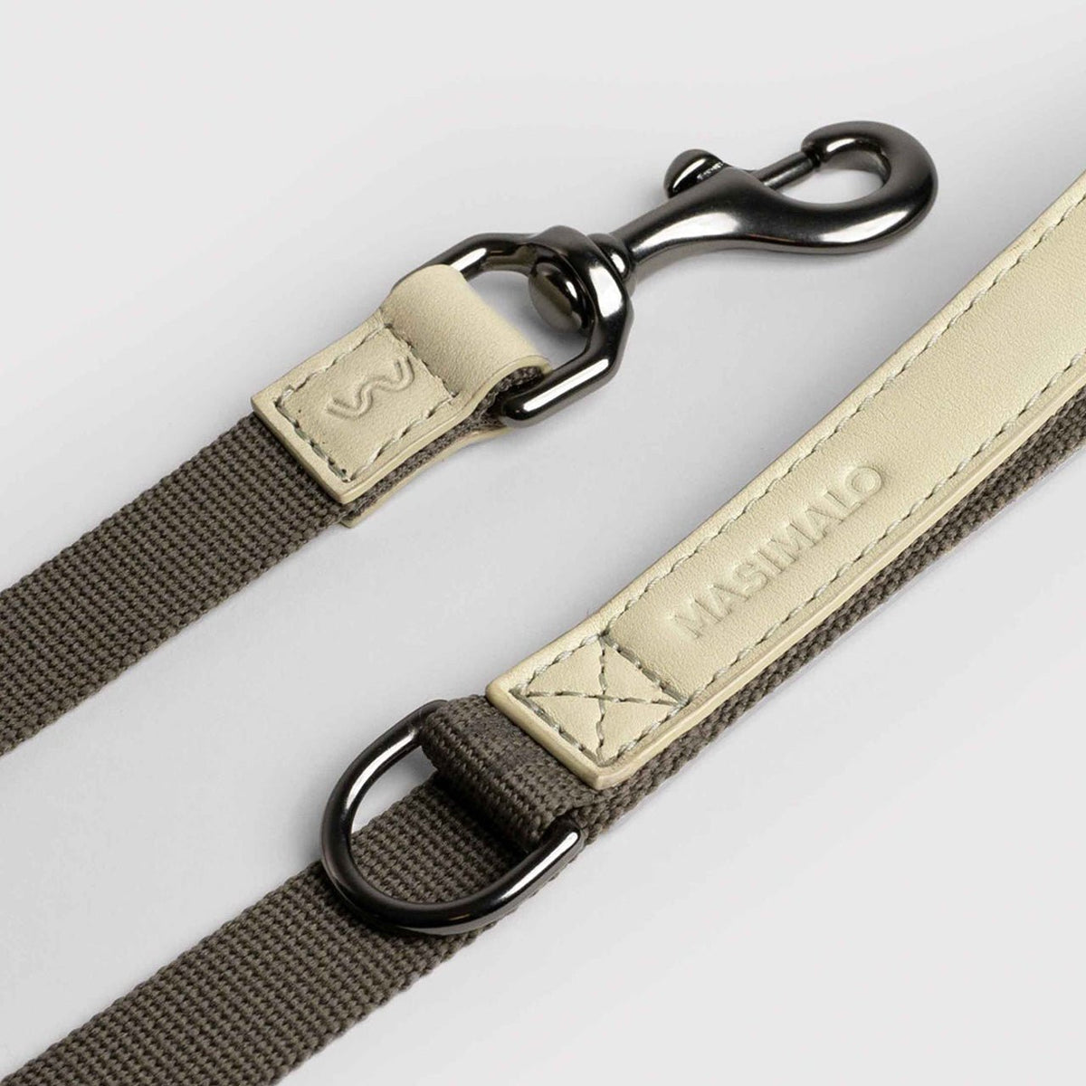 Masimalo Koiran talutin, light sage - khaki