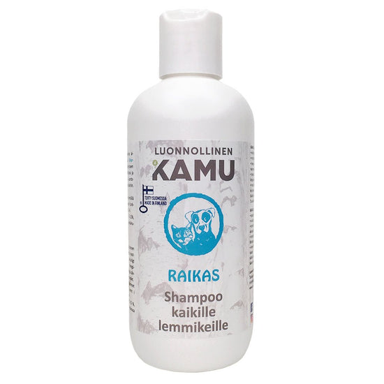Luonnollinen Kamu Lemmikin shampoo Raikas, 350 ml