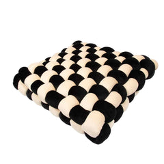 Pet bed, black-beige
