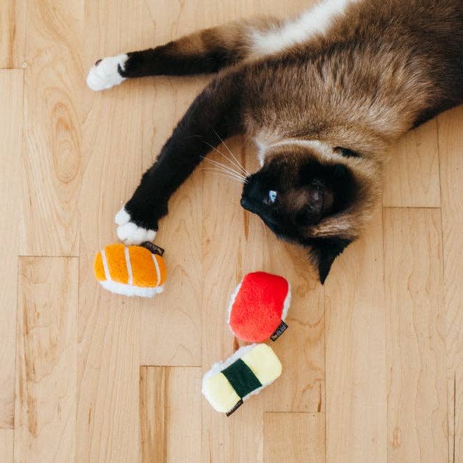 P.L.A.Y. Sassy Sushi - kissanminttulelusetti