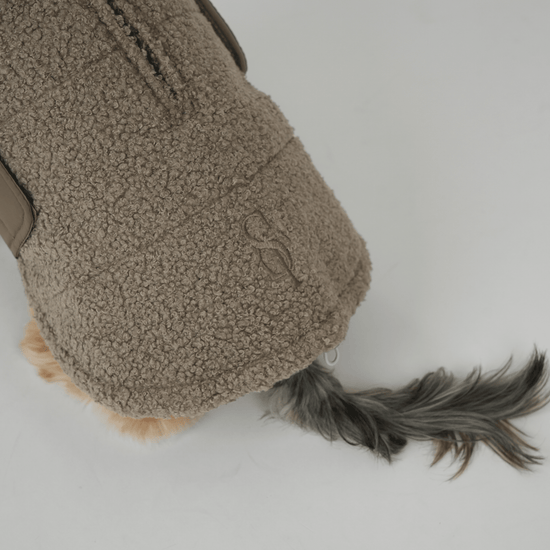 Staey Teddy - koiran välikausitakki, taupe