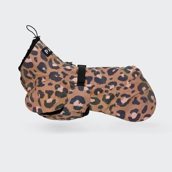 PAIKKA Visibility Lite - koiran sadetakki, Leo